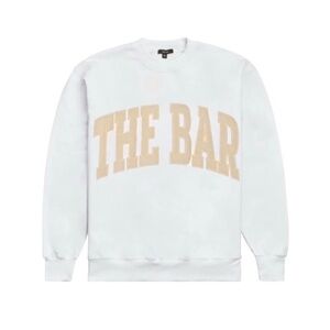 The Bar varsity oversized sweatshirt